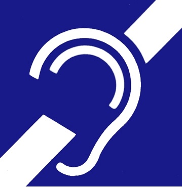 Logo osób niesłyszących i mających problem w komunikowaniu się