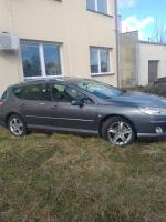 prawy bok pojazdu Peugeot 407