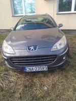 przód pojazdu Peugeot 407